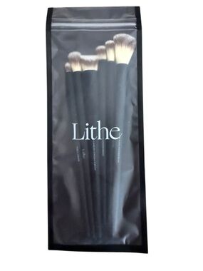 Lithe Beauty Everyday Brush Set 6 Piece Essential Makeup Brush Collection NWT